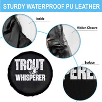 Trout Fishing Spare Tire Cover Funny Fishing Fisherman Trout Whisperer Gift - Wonder Print Shop