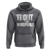 Trout Fishing Hoodie Funny Fishing Fisherman Trout Whisperer Gift - Wonder Print Shop