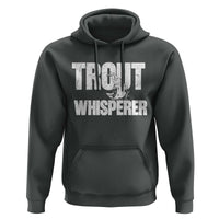 Trout Fishing Hoodie Funny Fishing Fisherman Trout Whisperer Gift - Wonder Print Shop