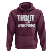 Trout Fishing Hoodie Funny Fishing Fisherman Trout Whisperer Gift - Wonder Print Shop