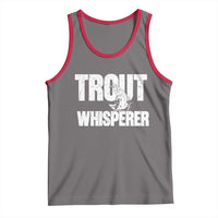 Trout Fishing Tank Top Funny Fishing Fisherman Trout Whisperer Gift - Wonder Print Shop