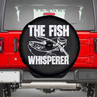 Funny Fishing Spare Tire Cover The Fish Whisperer Lake Life Gift For Fishermen Dads - Wonder Print Shop