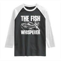 Funny Fishing Raglan Shirt The Fish Whisperer Lake Life Gift For Fishermen Dads - Wonder Print Shop