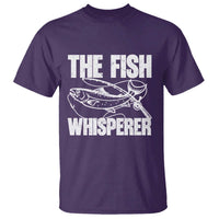 Funny Fishing T Shirt The Fish Whisperer Lake Life Gift For Fishermen Dads - Wonder Print Shop