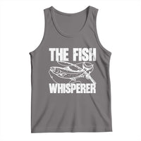 Funny Fishing Tank Top The Fish Whisperer Lake Life Gift For Fishermen Dads - Wonder Print Shop