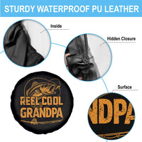 Reel Cool Grandpa Spare Tire Cover Funny Fishing Fisherman Fathers Day
