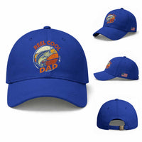 Reel Cool Dad Baseball Cap Funny Fathers Day Fishing Lover Fisherman