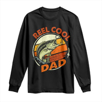 Reel Cool Dad Long Sleeve Shirt Funny Fathers Day Fishing Lover Fisherman