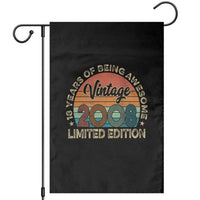 Vintage 2008 18th Birthday Gifts Garden Flag Limited Edition 18 Year Old Bday