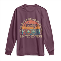 Vintage 2008 18th Birthday Gifts Long Sleeve Shirt Limited Edition 18 Year Old Bday