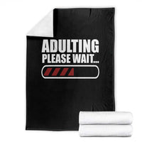 Happy 18th Birthday Throw Blanket Adulting Please Wait Loading 18 Year Old Bday Gifts