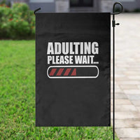 Happy 18th Birthday Garden Flag Adulting Please Wait Loading 18 Year Old Bday Gifts