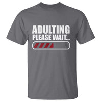 Happy 18th Birthday T Shirt Adulting Please Wait Loading 18 Year Old Bday Gifts