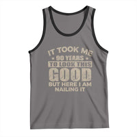 Funny 90th Birthday Tank Top Retro Grandpa Grandma Bday Gift