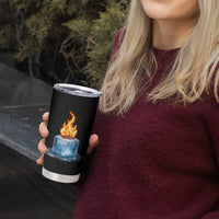 Subtle Anti Ice Tumbler Cup Ice Melting Satire Political Humor