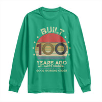 Funny 100th Birthday Long Sleeve Shirt Vintage Retro Built 100 Years Ago