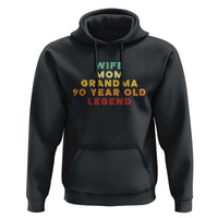 90th Birthday Gifts For Women Hoodie Wife Mom Grandma 90 Year Old Legend