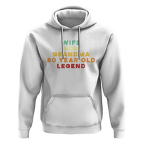 80th Birthday Gifts For Women Hoodie Wife Mom Grandma 80 Year Old Legend