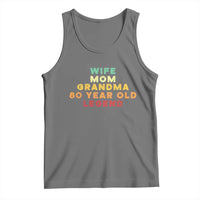 80th Birthday Gifts For Women Tank Top Wife Mom Grandma 80 Year Old Legend