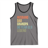 90th Birthday Tank Top Husband Dad Grandpa 90 Year Old Legend