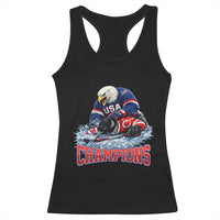 USA Ice Hockey Racerback Tank Top Eagle Dominates Canada 2026 Hockey Champions