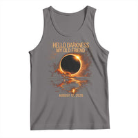 Solar Eclipse 2026 Tank Top Hello Darkness 12 August 2026 Totality Gift