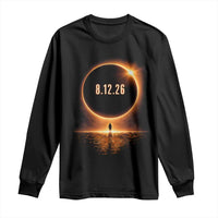 Total Solar Eclipse 2026 Long Sleeve Shirt August 12th Totality Gift