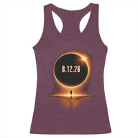 Total Solar Eclipse 2026 Racerback Tank Top August 12th Totality Gift
