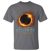 Total Solar Eclipse T Shirt 12th August 2026 Majorca Totality