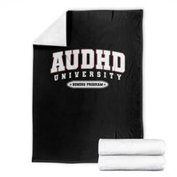 AUDHD Throw Blanket Neurodivergent ADHD Autism Awareness Neurotypical Gift