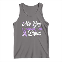 My God Is Bigger Than Lupus Tank Top Purple Ribbon