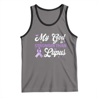 My God Is Bigger Than Lupus Tank Top Purple Ribbon
