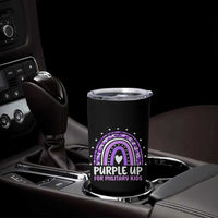 Purple Up For Military Kids Tumbler Cup Month Of Military Child Army Rainbow