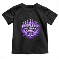 Purple Up Military Child Toddler T Shirt Proud Military Kid