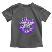 Purple Up Military Child Toddler T Shirt Proud Military Kid