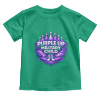 Purple Up Military Child Toddler T Shirt Proud Military Kid
