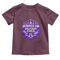 Purple Up Military Child Toddler T Shirt Proud Military Kid
