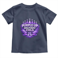 Purple Up Military Child Toddler T Shirt Proud Military Kid