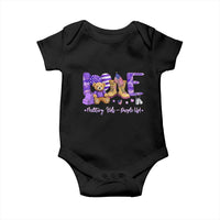 Purple Up Military Kids Baby Onesie Month Of Military Child Army