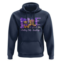 Purple Up Military Kids Hoodie Month Of Military Child Army