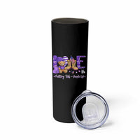 Purple Up Military Kids Skinny Tumbler Month Of Military Child Army