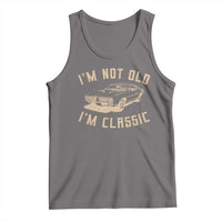 Funny Car Graphic Tank Top Vintage I'm Not Old I'm Classic