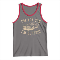 Funny Car Graphic Tank Top Vintage I'm Not Old I'm Classic