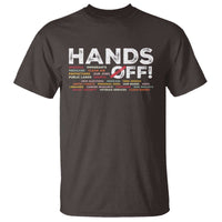 Hands Off T Shirt Social Security And Medicare Protest