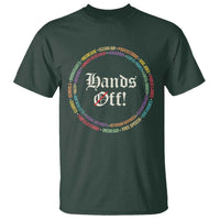 Hands Off T Shirt Human Rights Social Security And Medicare Protest
