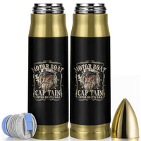 Motor Boat Captain Bullet Tumbler Funny Pontoon Boating Motor Boatin Lake