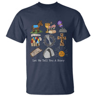 Easter Story T Shirt He is Risen Let Me Tell You A Story Christian - Wonder Print Shop