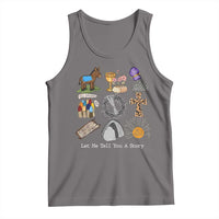 Easter Story Tank Top He is Risen Let Me Tell You A Story Christian - Wonder Print Shop