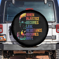 Notorious RBG Spare Tire Cover When Injustice Becomes Law Resistance Becomes Duty
