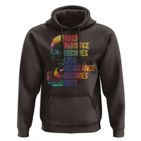 Notorious RBG Hoodie When Injustice Becomes Law Resistance Becomes Duty